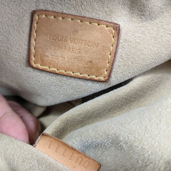 Auth LOUIS VUITTON EVORA MM DAMIER AZUR - Picture 13 of 14